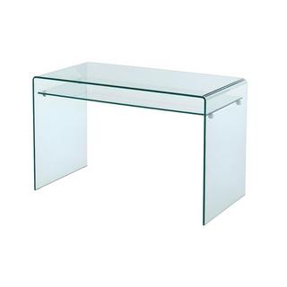 Vente-unique Bureau STILEOS 1 niche Verre trempé  