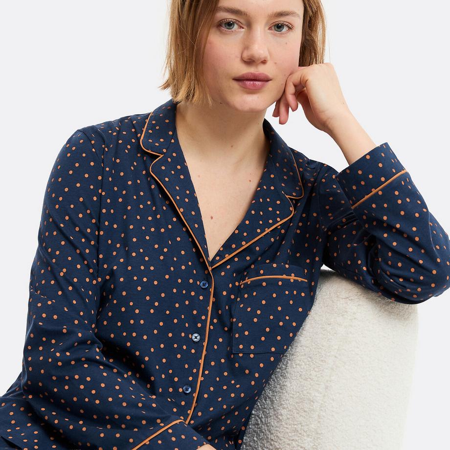 La Redoute Collections  Pyjama mit Tupfenmuster 