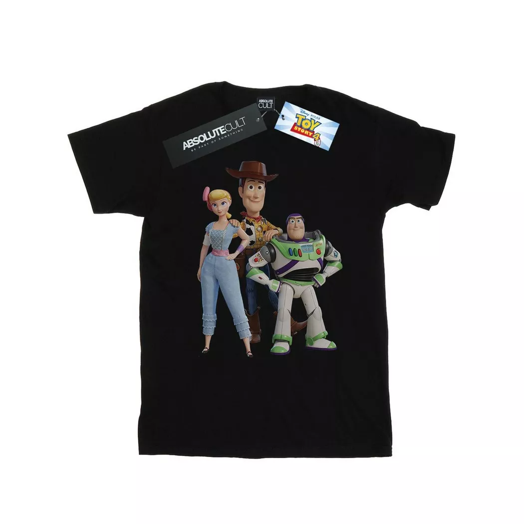 Disney - Toy Story 4 TShirt, für Damen, Schwarz, Größe XL