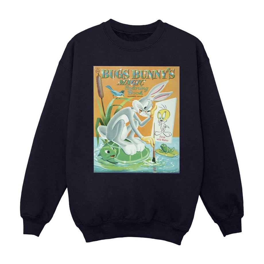 LOONEY TUNES Bugs Bunny Colouring Book Sweatshirt  
