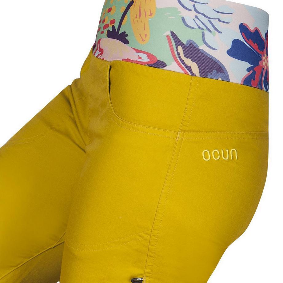 Ocun Sansa Slim Fit Pantalon Jaune  