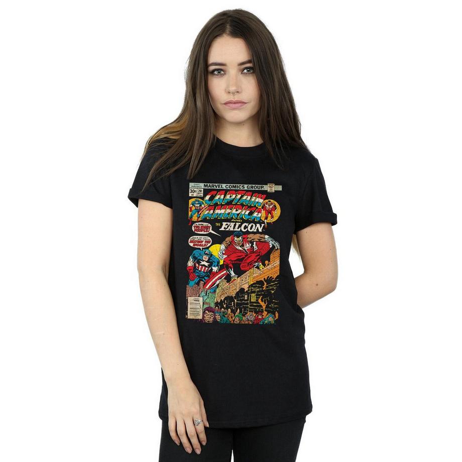MARVEL Captain America The Falcon Comic Cover T-Shirt  