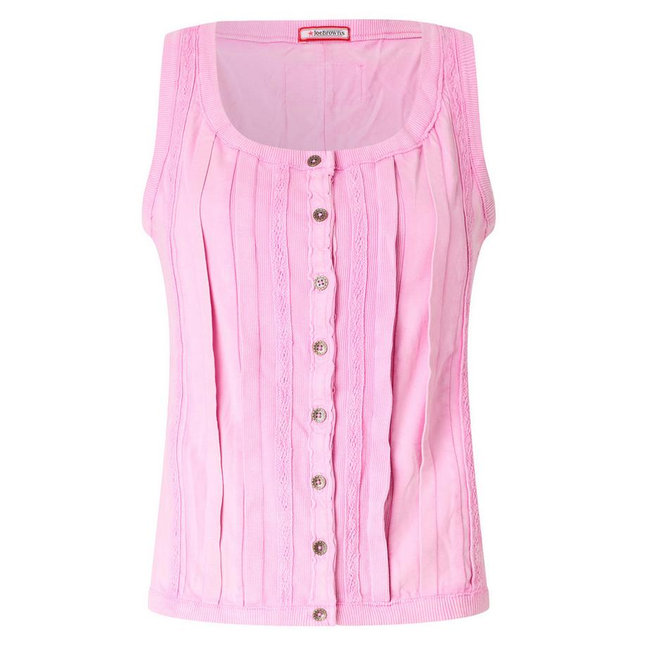 Joe Browns Knopfleisten-Weste mit Farbverlauf im Boho-Stil  