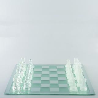 Aulica  Glas schachspiel 