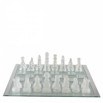 Glas schachspiel
