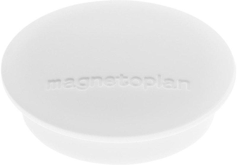 Image of magnetoplan MAGNETOPLAN Magnet Discofix Junior 34mm 1662100 weiss 10 Stk.