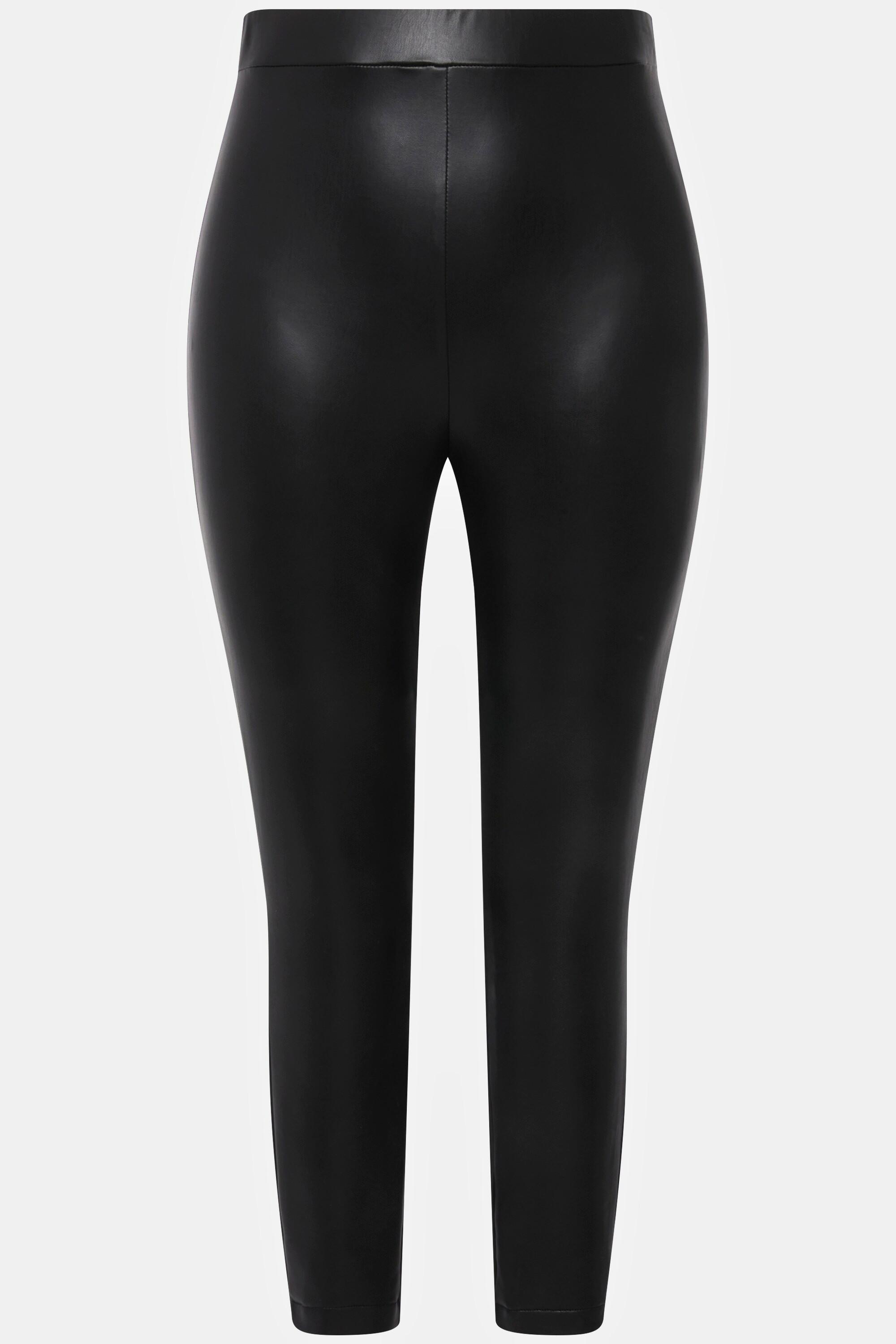 Studio Untold  Legging enduit, matière extensible, taille élastique 