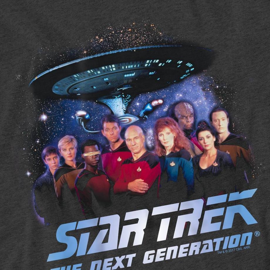 Star Trek Star Trek The Next Generation T-Shirt Imprimé Graphique  