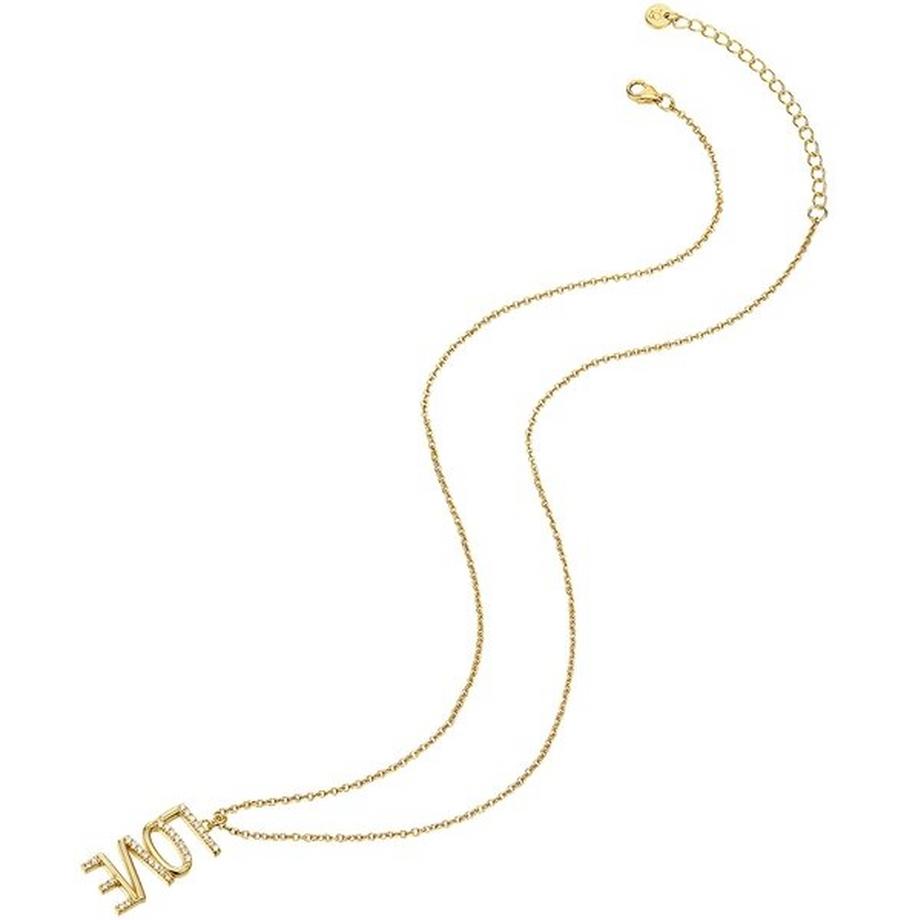 Glanzstücke München  Femme Collier en argent Love 