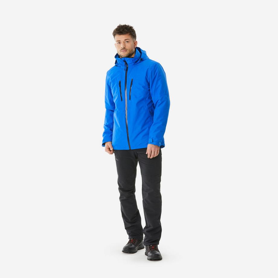 FORCLAZ Travel 500 3-in-1 Wasserdichte Winterjacke  