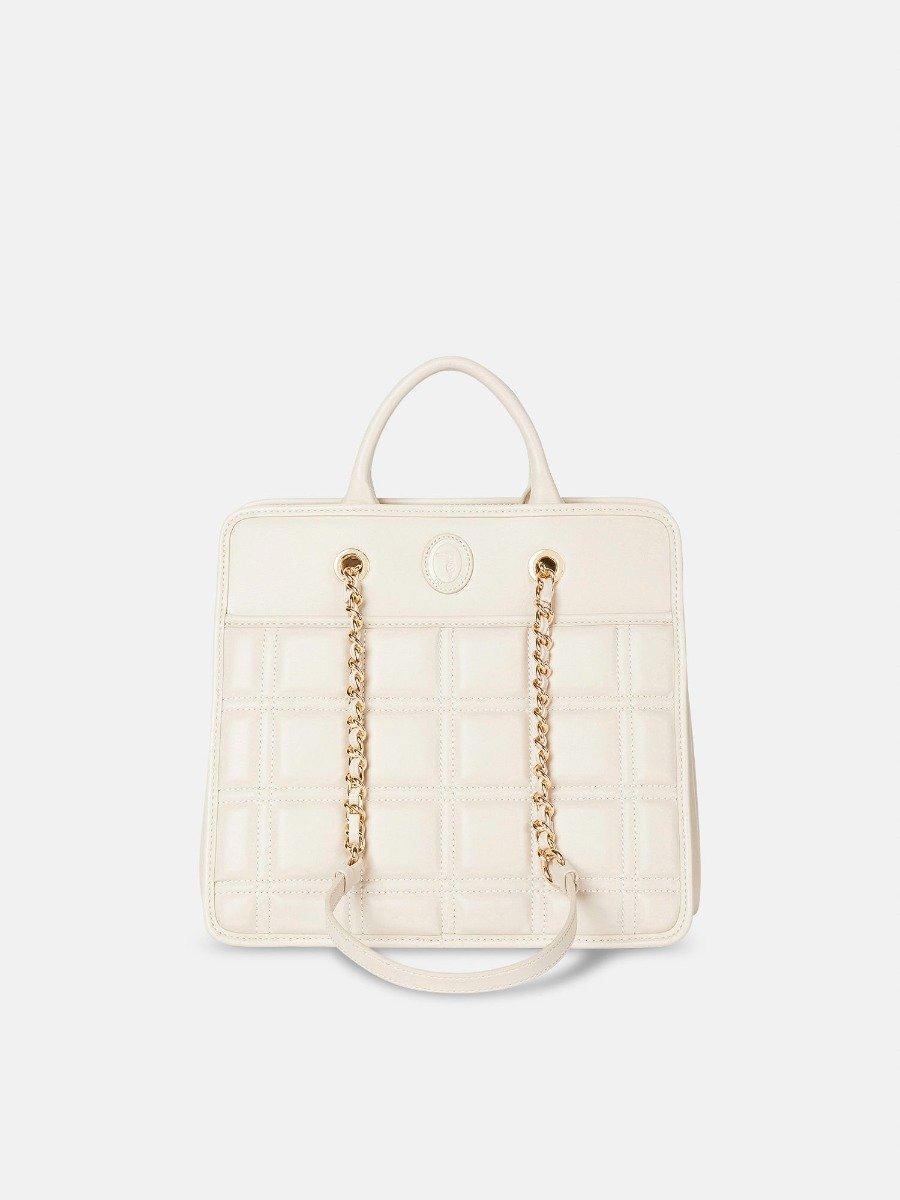 TRUSSARDI  ALYSSA SHOPPING MD QUILTED SMOOTH PU-0 