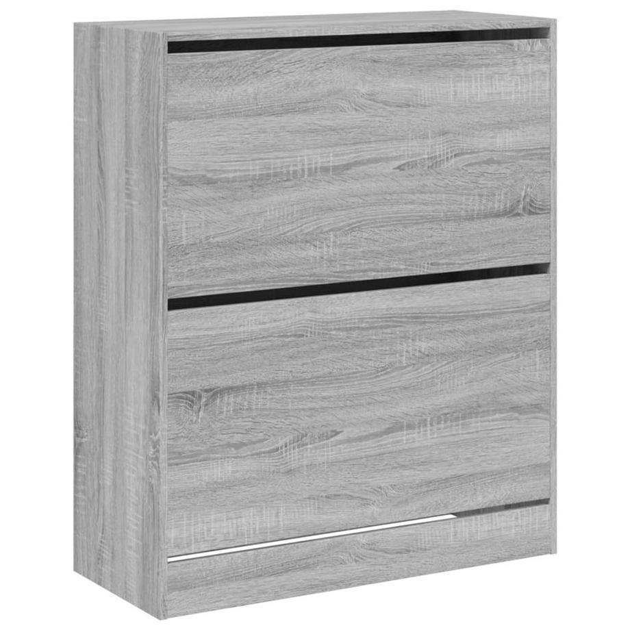 VidaXL Armoire à chaussures bois d'ingénierie  
