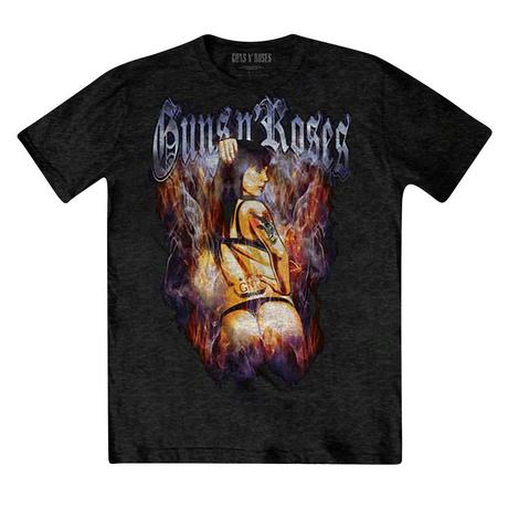 Guns N Roses Torso Grafikdruck T-Shirt  