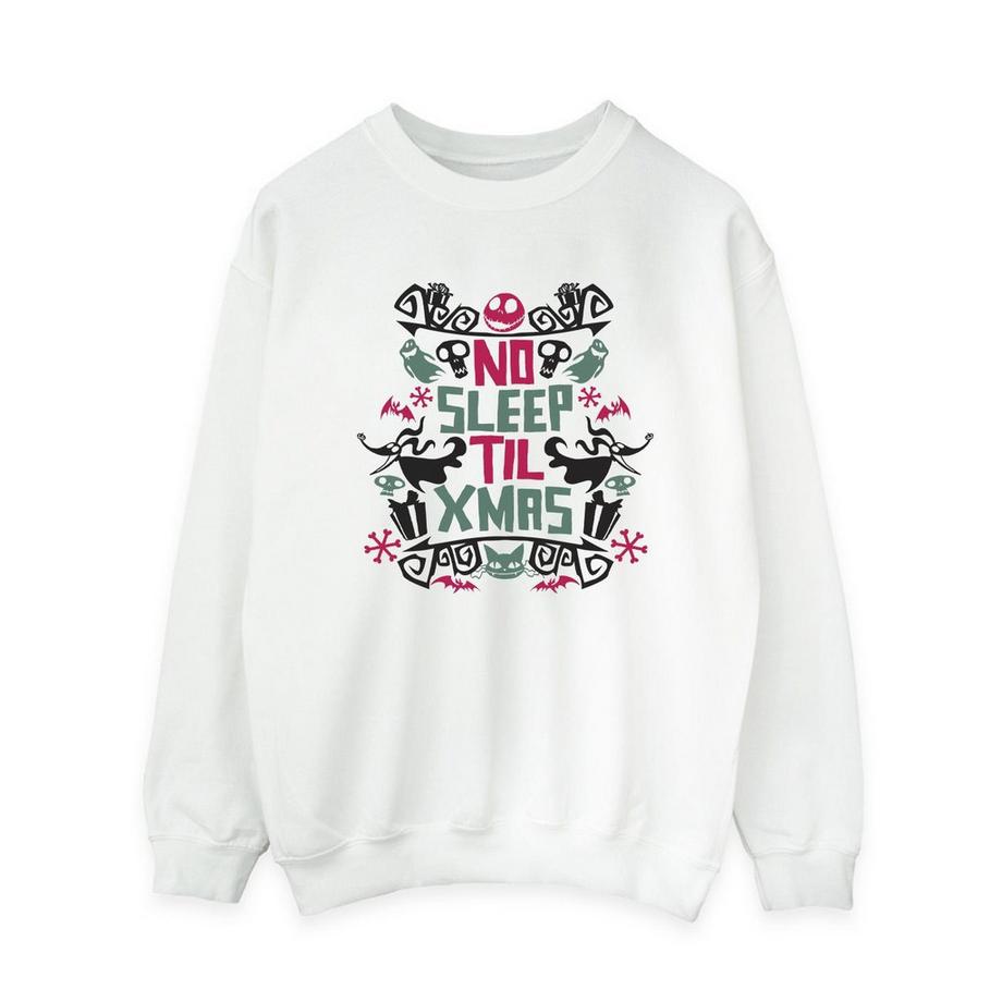 The Nightmare Before Christmas No Sleep Til Xmas Sweatshirt