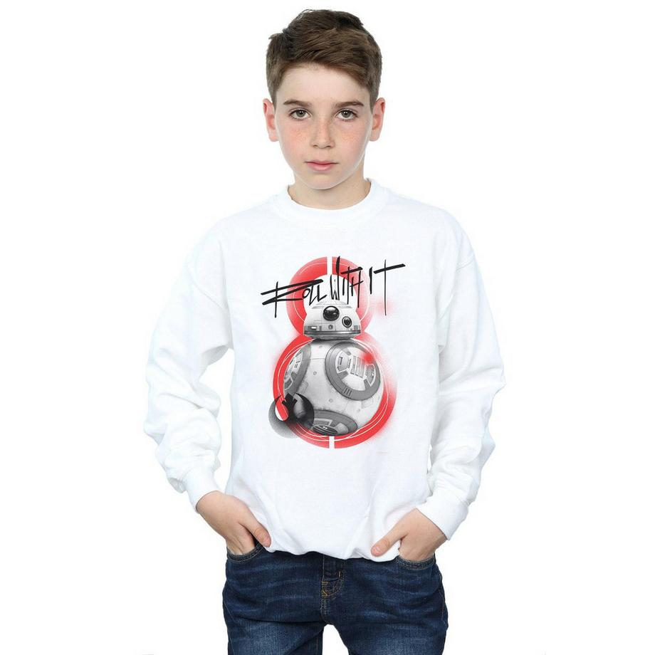 STAR WARS  The Last Jedi Roll With It Sweatshirt 