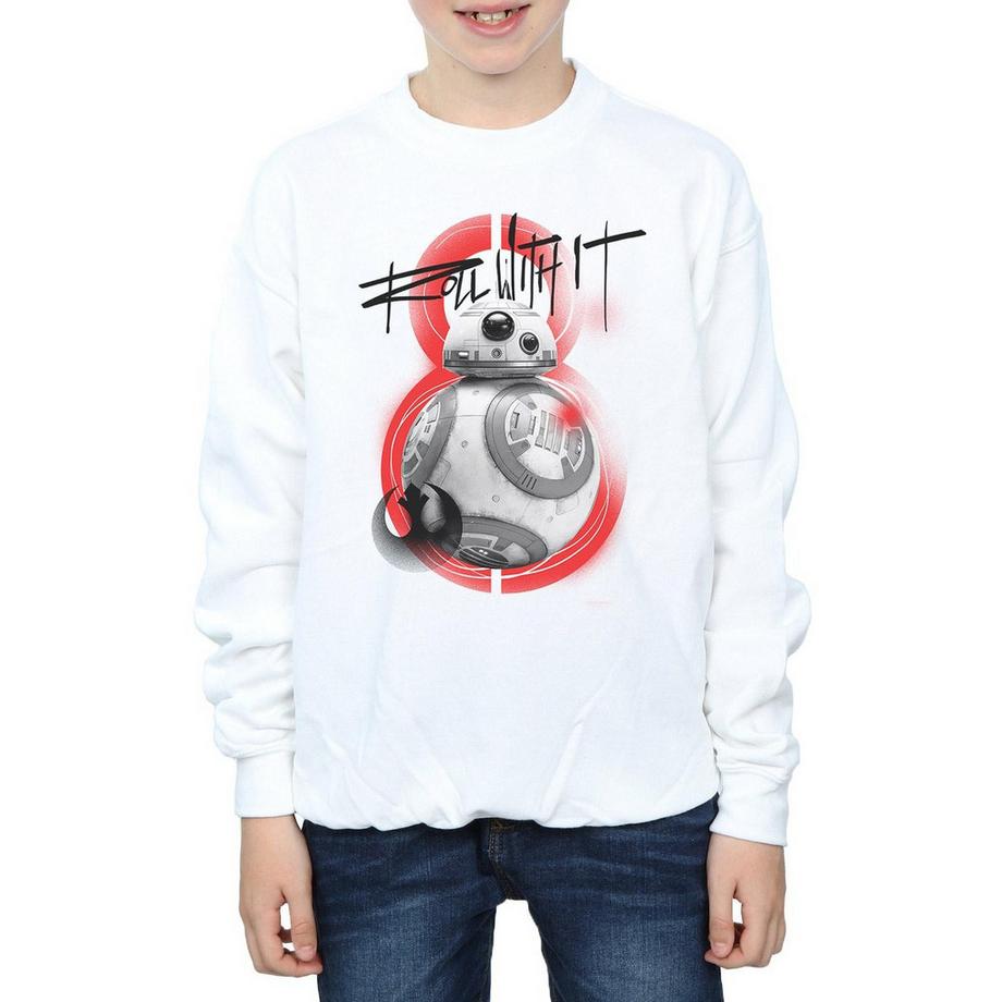 STAR WARS  The Last Jedi Roll With It Sweatshirt 