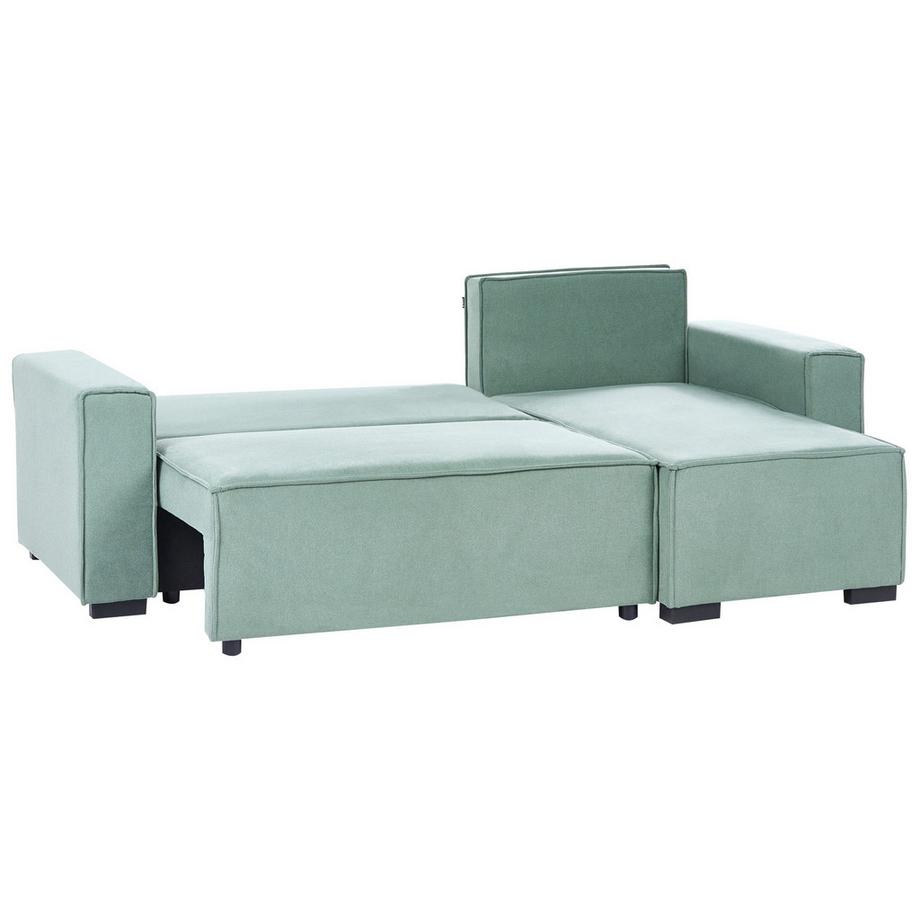 Beliani Canapé d'angle en Tissu  EDANE  