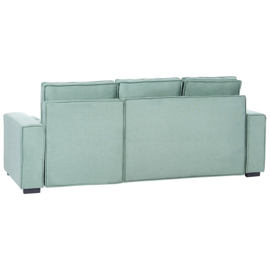Beliani Canapé d'angle en Tissu  EDANE  