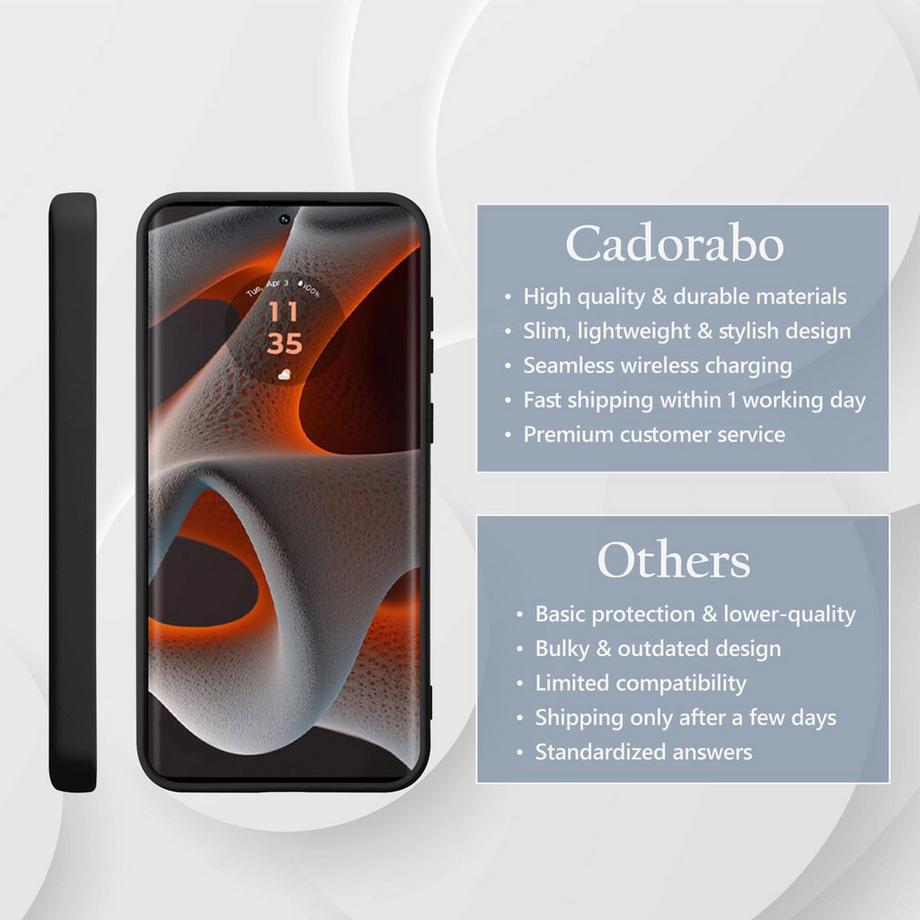 Cadorabo  Motorola Moto Edge 50 Pro cover custodia 