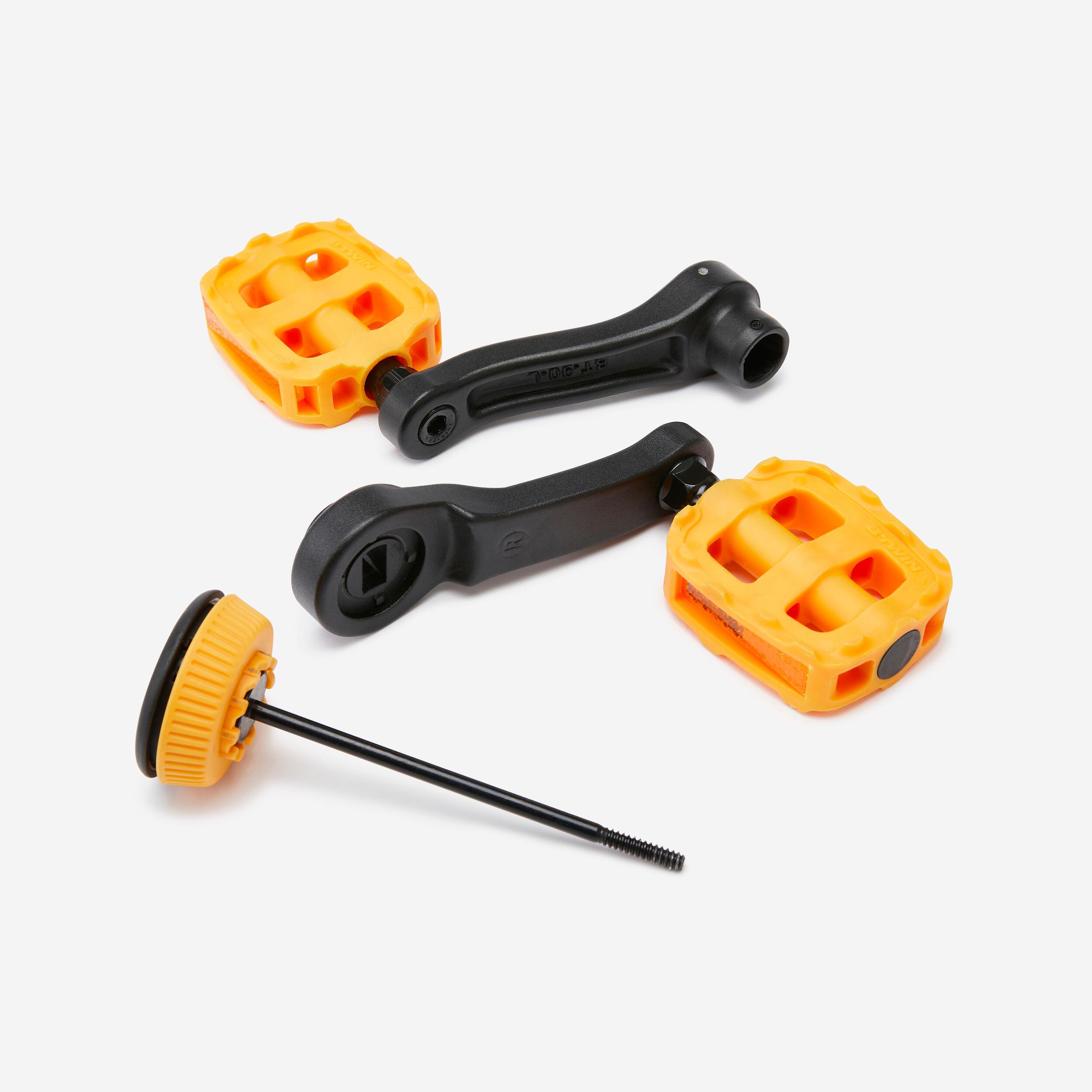 B’TWIN  Kindervelo 2-in-1 Laufvelo 3 bis 5 Jahre Stahlrahmen 