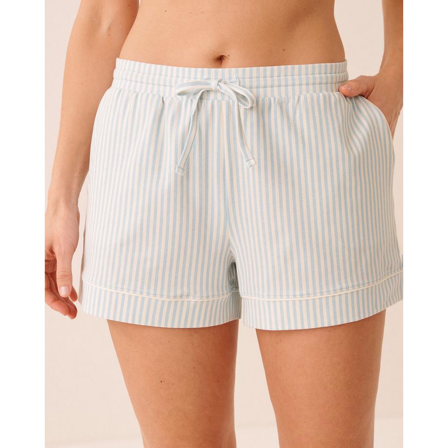 Pyjama-Shorts aus Baumwolle