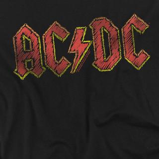 AC/DC ACDC Bedrucktes Kurzarm T-Shirt  