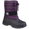 Cotswold Childrens/Kids Icicle Snow Boot  Lilas