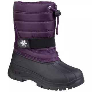Cotswold Childrens/Kids Icicle Snow Boot  Lilas