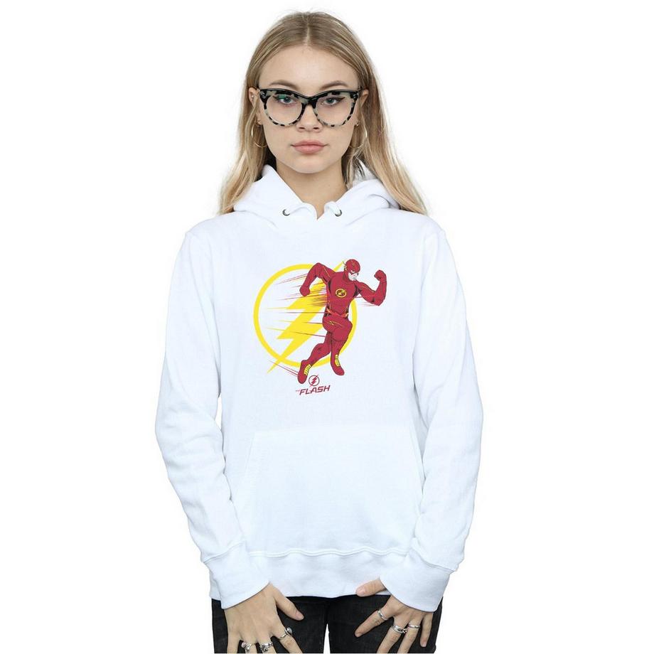 DC COMICS Flash Running Logo Kapuzenpullover  