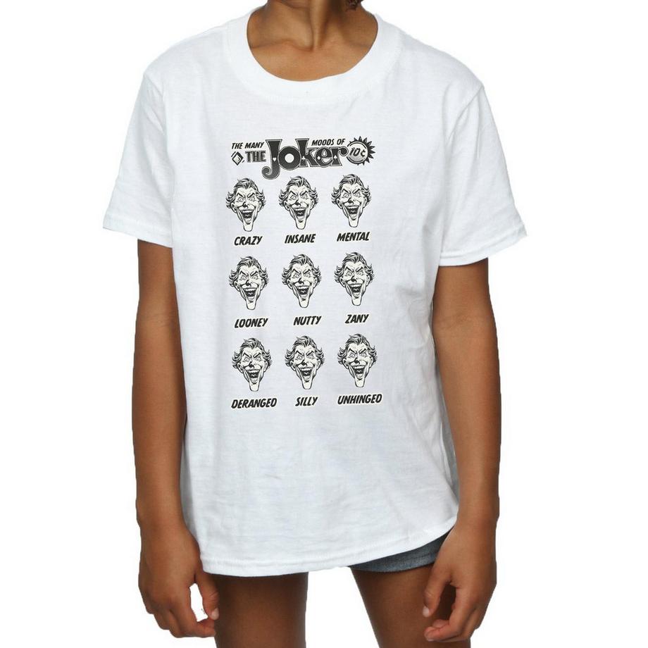 DC COMICS  The Many Moods Of The Joker TShirt 