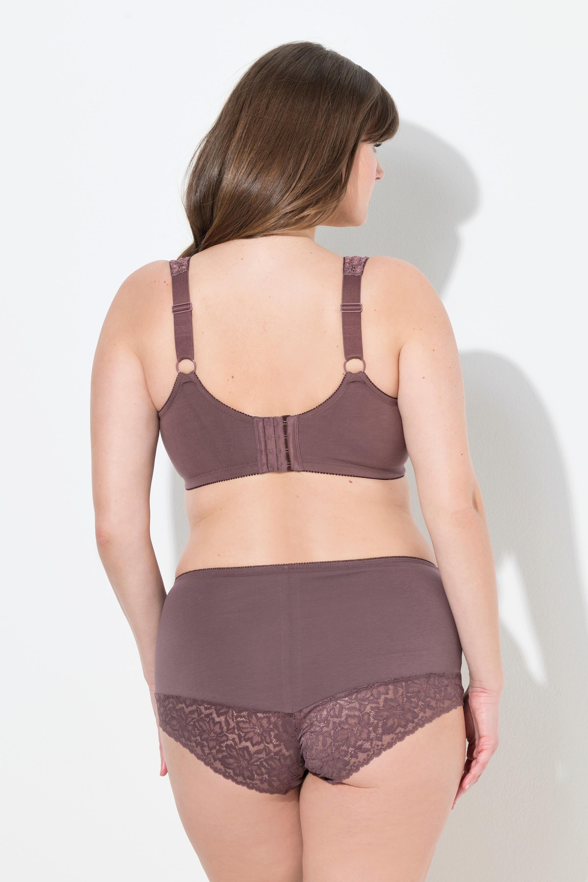 Ulla Popken Soutien-gorge de maintien Kelly Dentelle sans armatures  