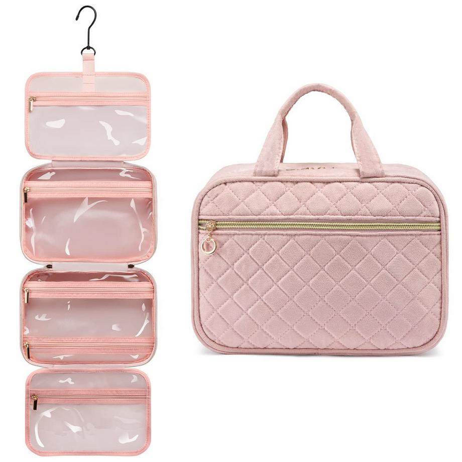 Only-bags.store  Trousse de toilette waterproof cosmetic bag large with 360° swivel 