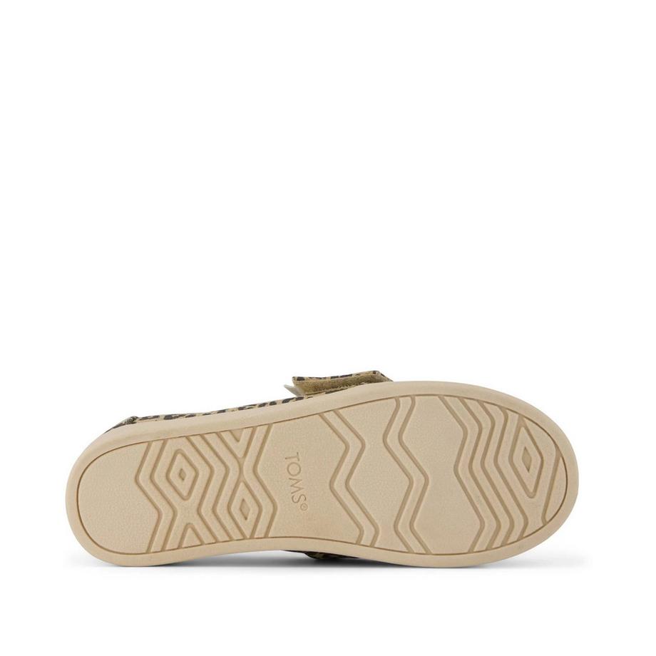 TOMS Espadrilles imprimé léopard pour fille  
