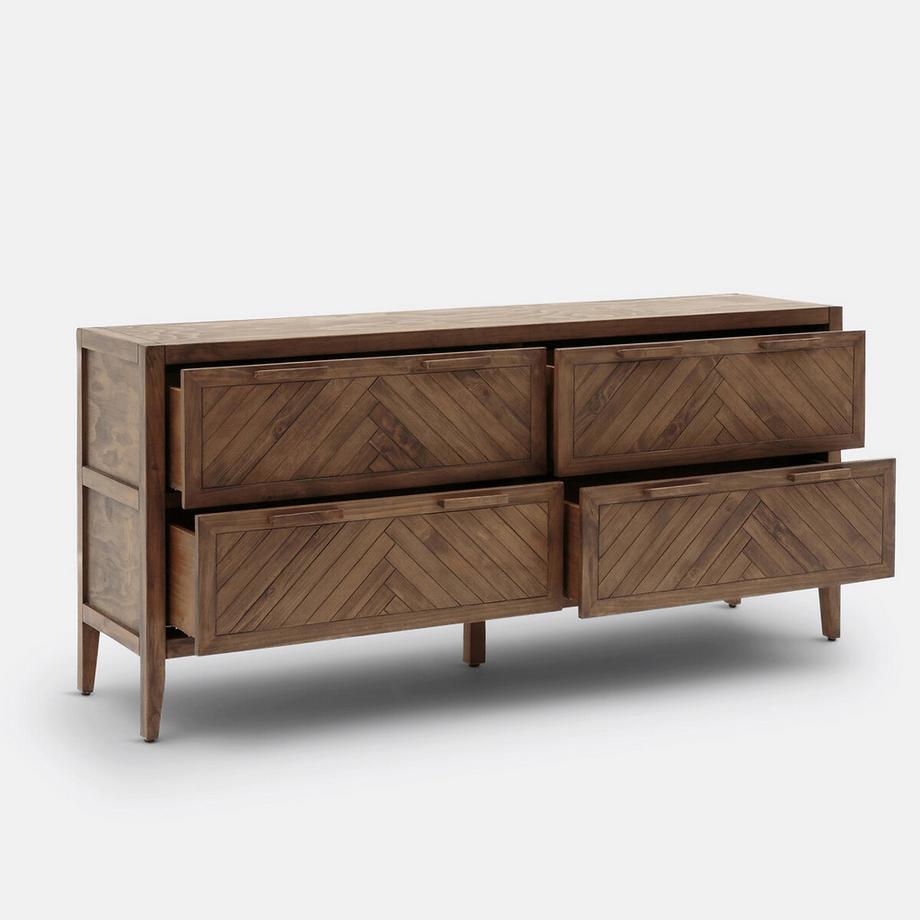 La Redoute Intérieurs Kommode NOTTINGHAM mit 4 Schubladen  