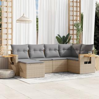 VidaXL Garten sofagarnitur poly-rattan  