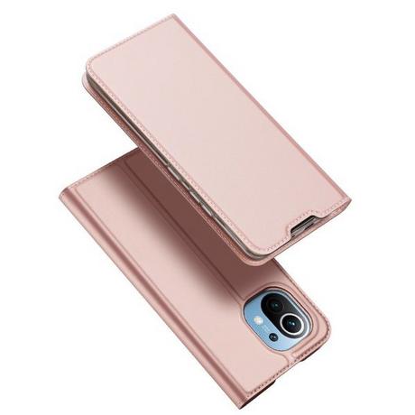 DuxDucis  Xiaomi Mi 11 - Dux Ducis - Etui Flip Folio en cuir rosé 