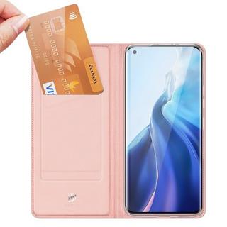 DuxDucis  Xiaomi Mi 11 - Dux Ducis - Etui Flip Folio en cuir rosé 