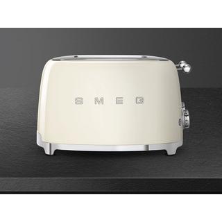 SMEG 4-Scheiben Toaster TSF03 -creme  