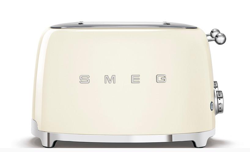 SMEG 4-Scheiben Toaster TSF03 -creme  