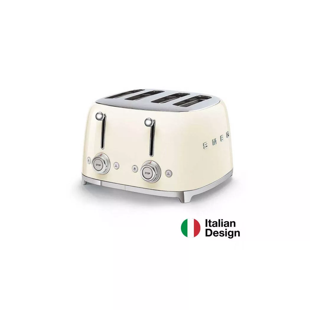smeg – 4×4 Toaster, Weiss