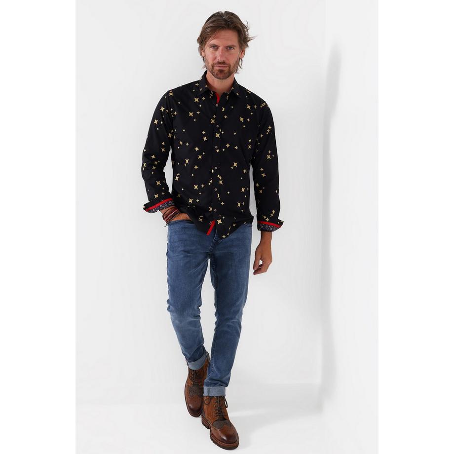 Joe Browns Hemd mit Sternen-Stickerei  