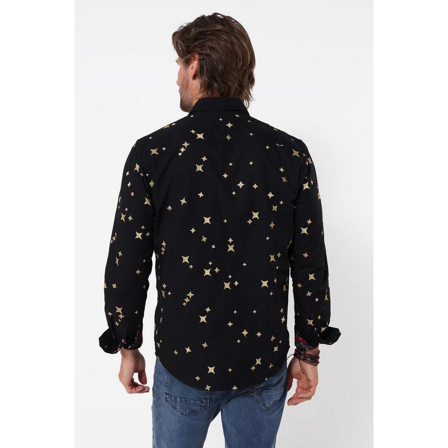 Joe Browns Hemd mit Sternen-Stickerei  