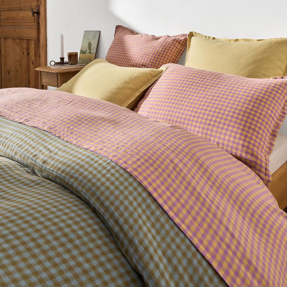 La Redoute Intérieurs Housse de couette en lin lavé  