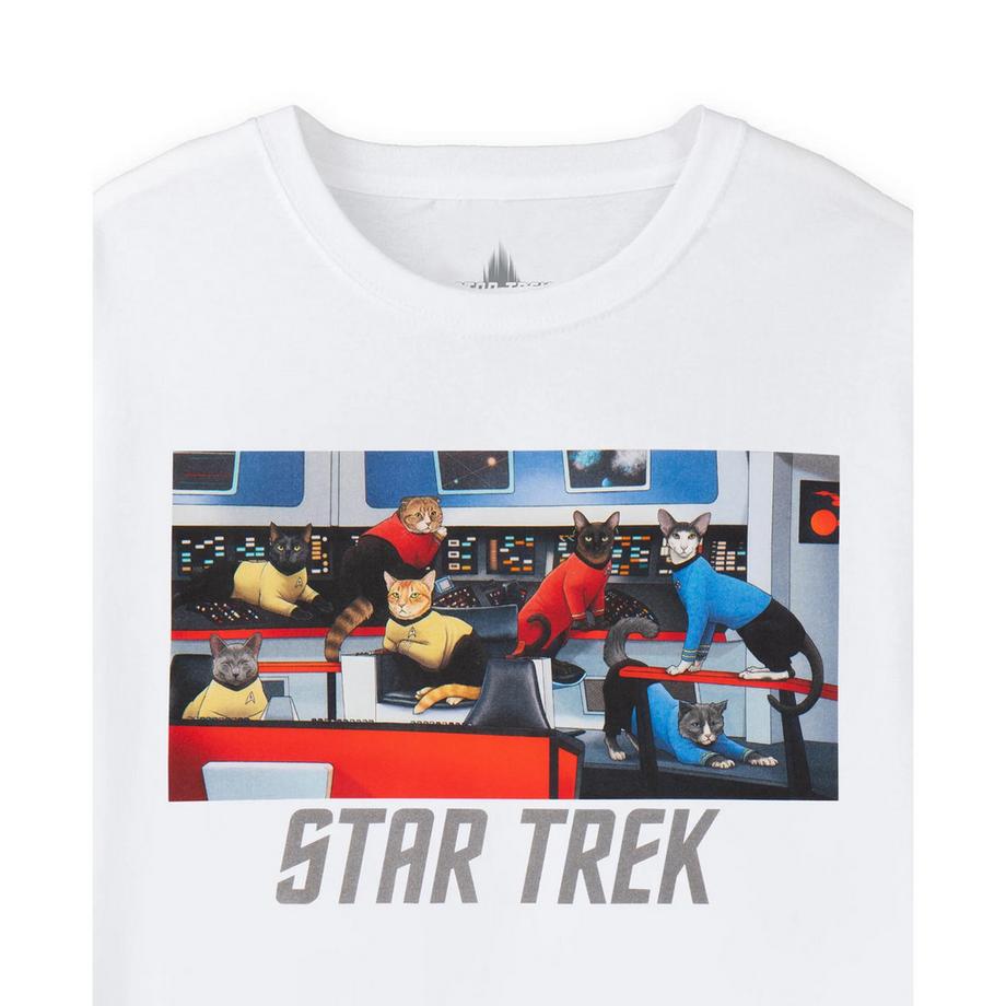Star Trek Star Trek T-Shirt Stampa Gatti  