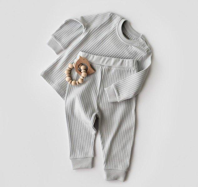 BabyCosy Organic  Set Pantalon et T-shirt à manches longues 