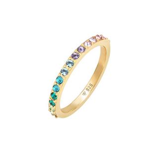 Elli  Bague Cristaux D'arc-En-Ciel 