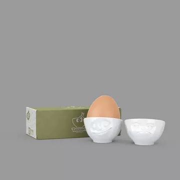 Set de coquetiers heureux hmpff