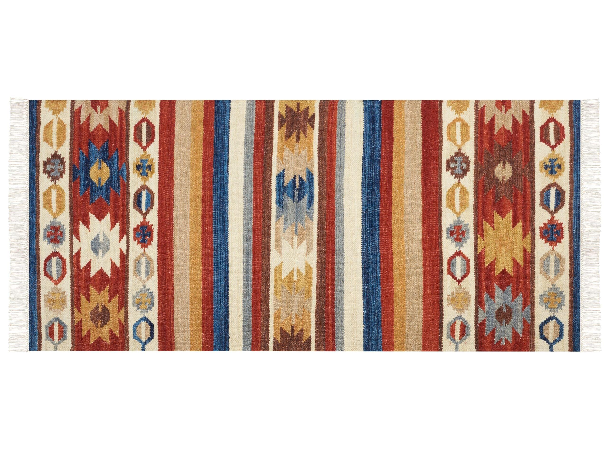 Beliani Tapis en Laine Boho JRARAT  