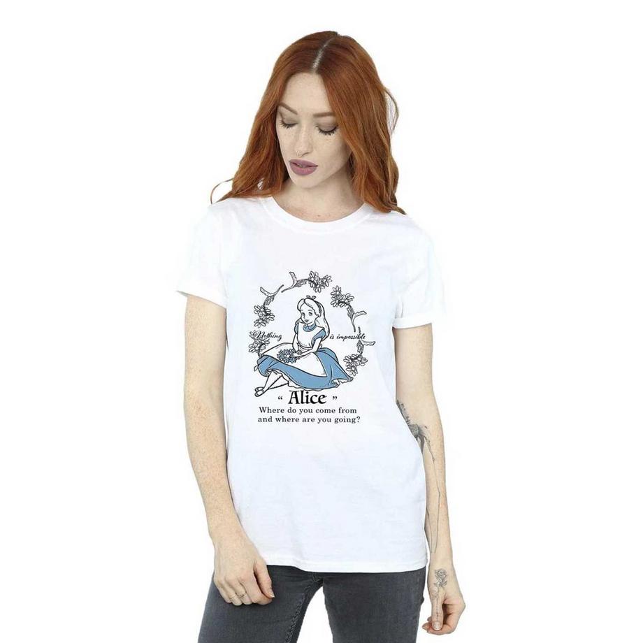 Alice in Wonderland  T-ShirtNothing Is Impossible 