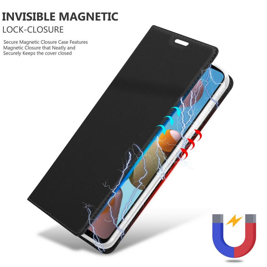 Cadorabo  Hülle für Samsung Galaxy A21s Magnetverschluss, Kartenfach 